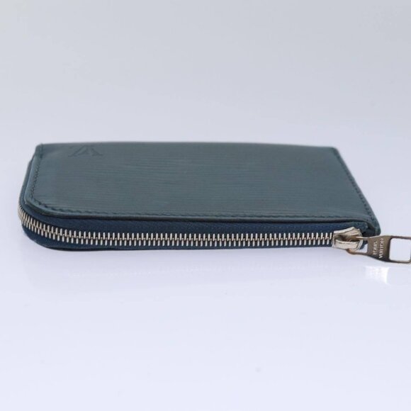 LOUIS VUITTON Epi Porte Monnaie NM Coin Purse Blue - Picture 10 of 14